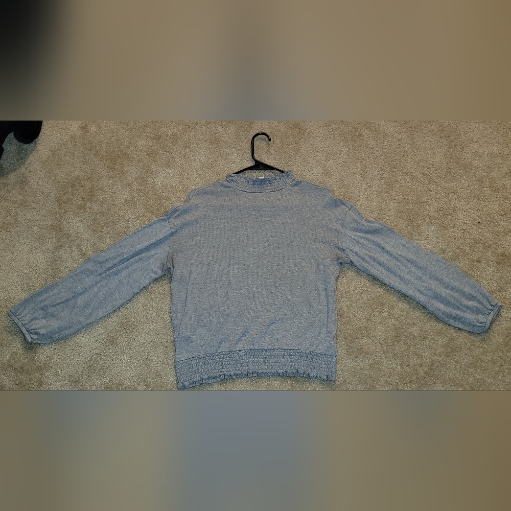 A New Day Gray long sleeve shirt